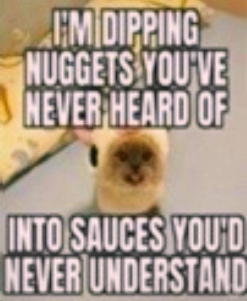 MIDIPPING GETS YOU OF INTO SAUCES YOU UNDERSTAND