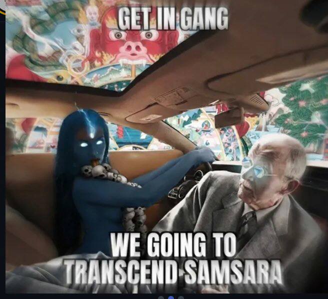 "4 WE GOING ТО TRANSGEND-SAMSARA