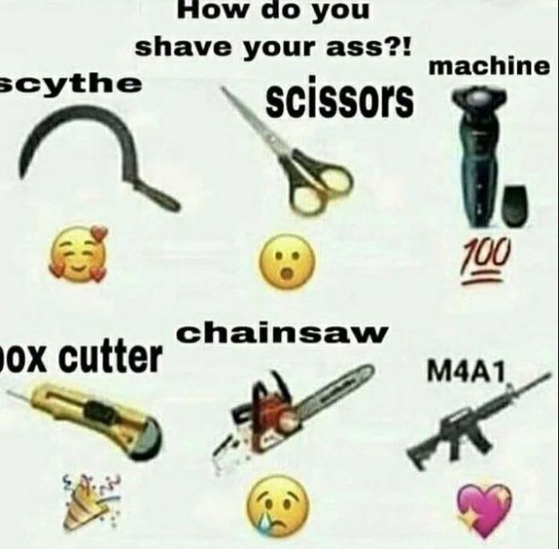 mow shave your ass? scythe machine I. 700 “Sey cutter