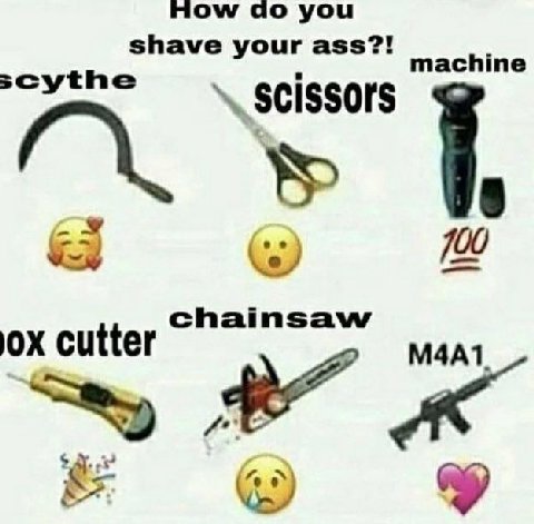 mow shave your ass? scythe machine I. 700 “Sey cutter