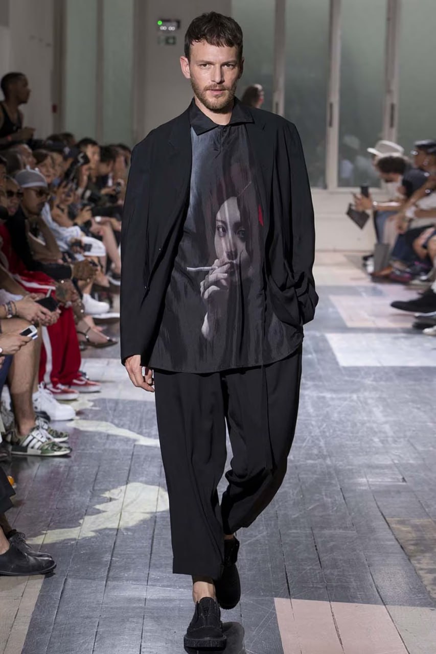 pieces of Yohji Yamamoto POUR HOMME x Suzume Uchida (SS18 and SS20)