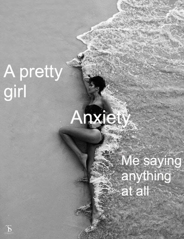 A rett gir Me saying anything ага