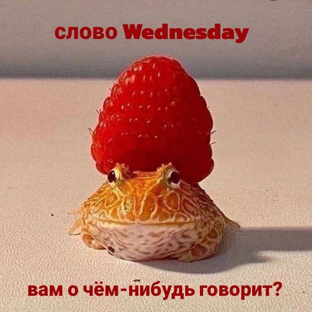 слово Wednesday вам о чём-нибудь говорит?