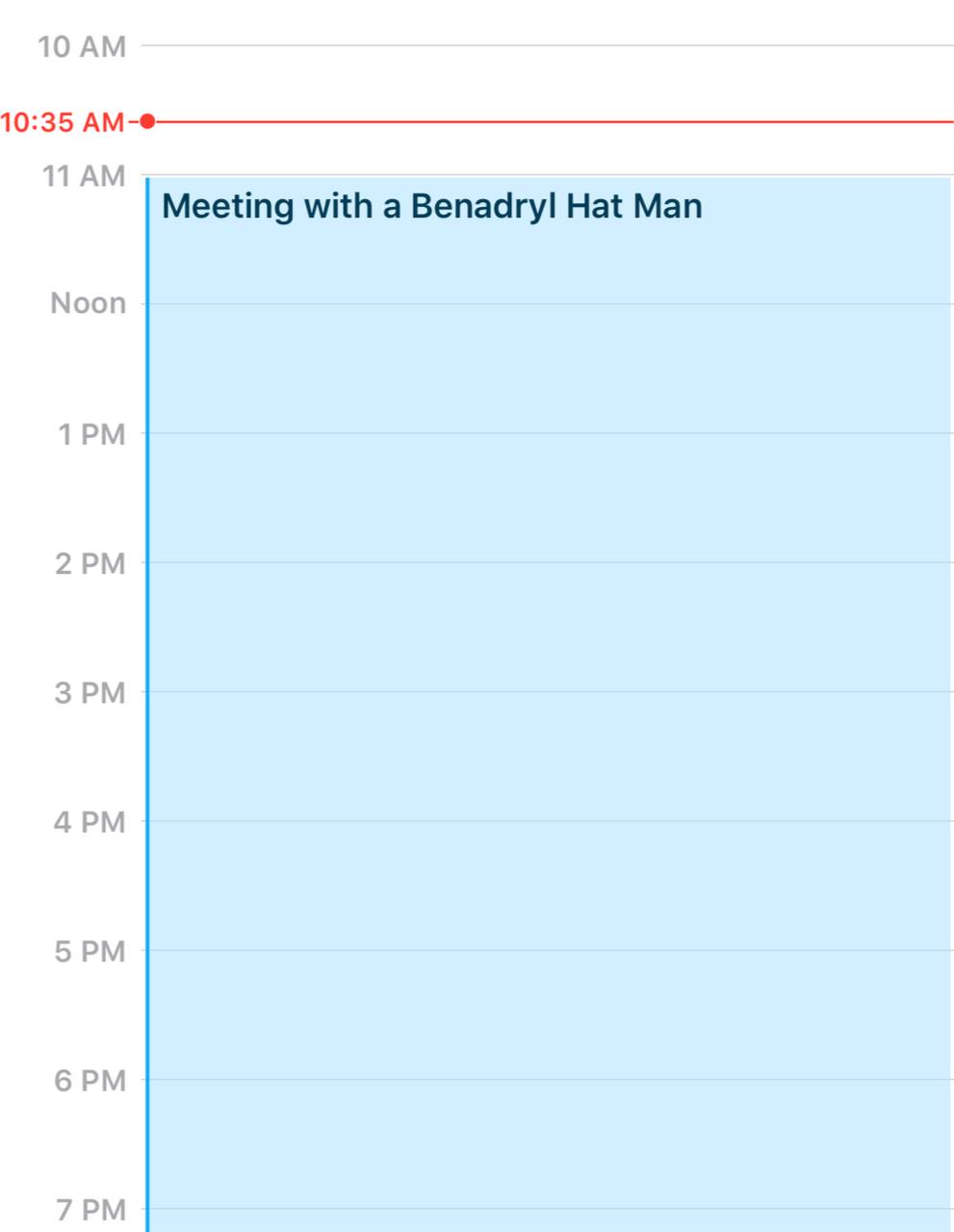 im being late catch up with you later