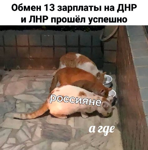 Обмен 13 зарплаты на ДНР и ЛНР прошёл успешно ИЯНЕ