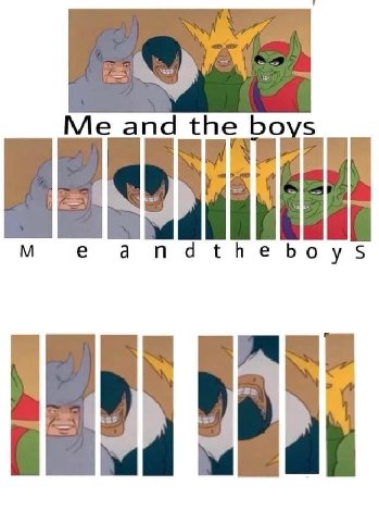 Me the boys a ndtheboys