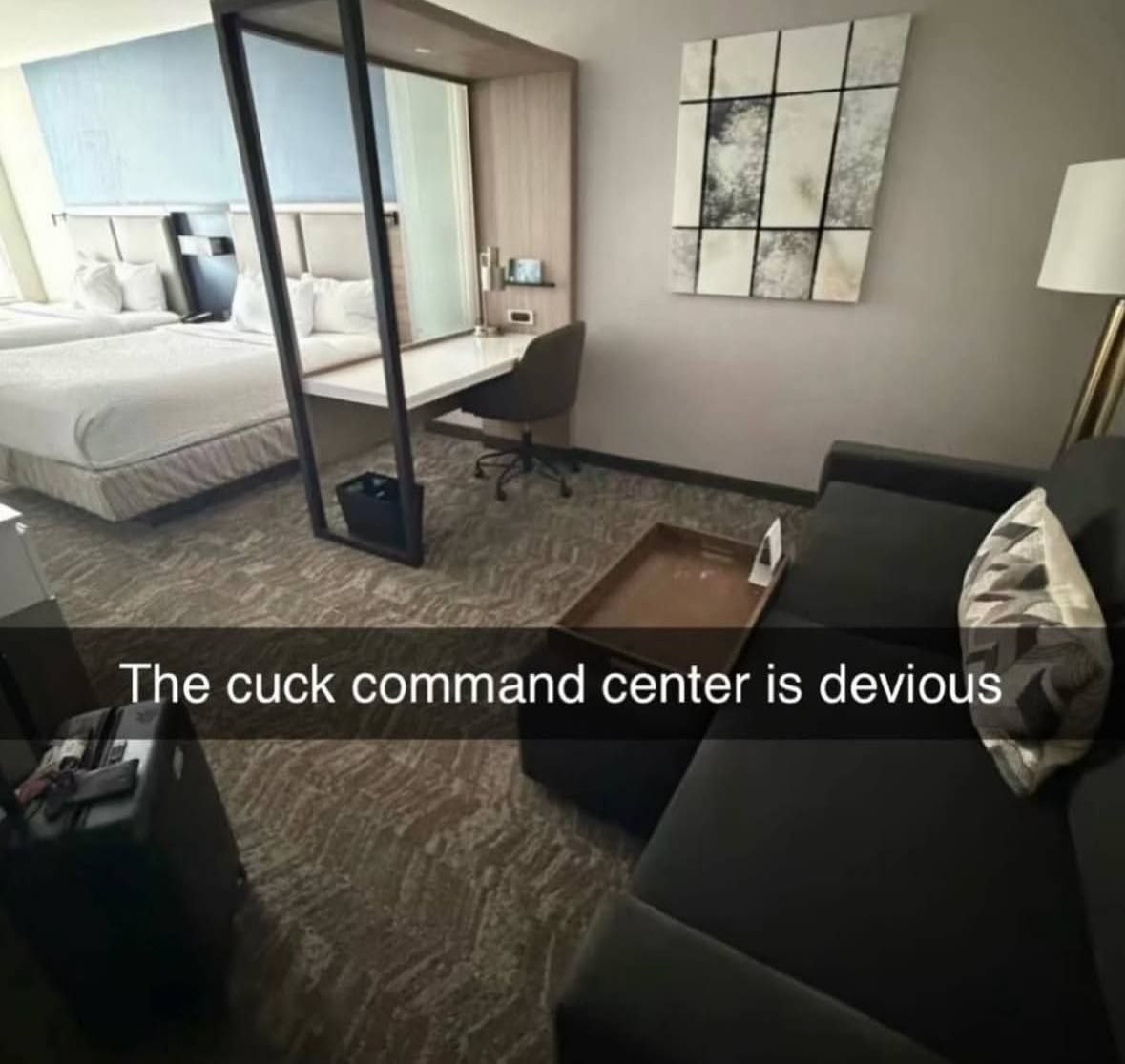 А 5 The сиск command center is devious