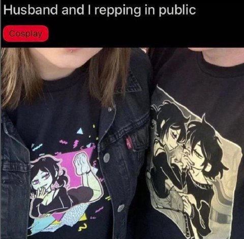 Husband and repping in public