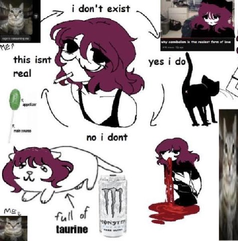 i don't exist We this isnt yes i real man course no i dont full of taurine