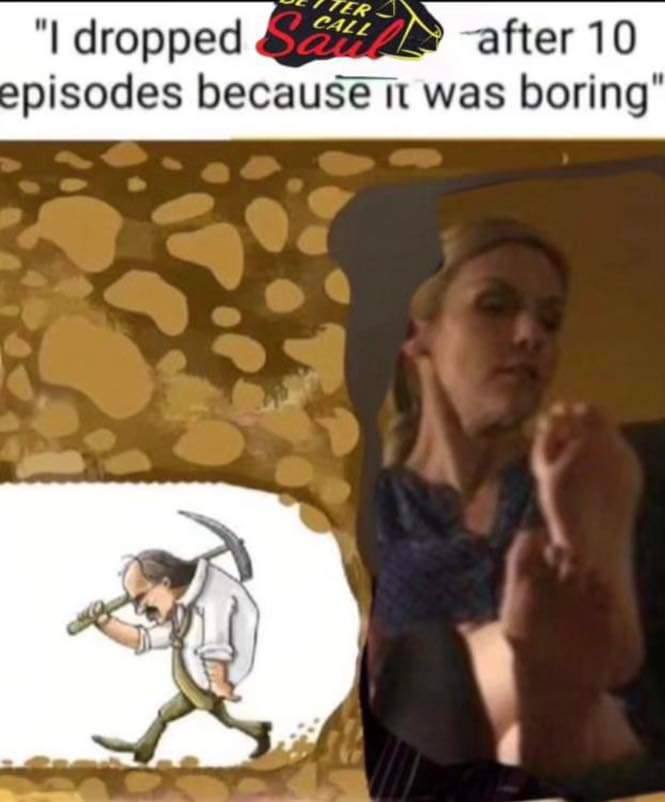dropped episodes because was boring"