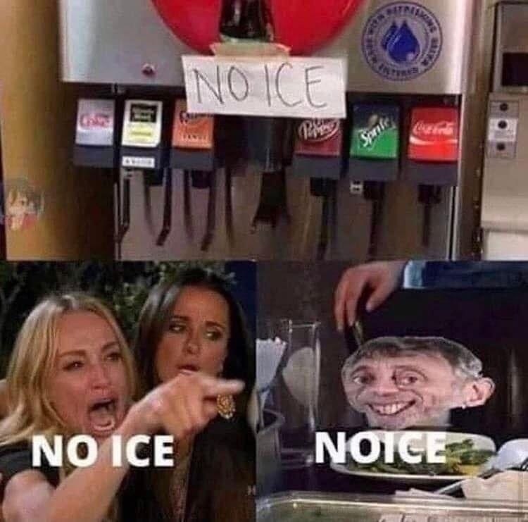 а NO ICE