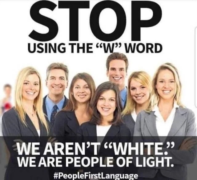 USING THE WORD в we WE AREN’T WE ARE PEOPLE OF LIGHT. #PeopleFirstLanguage