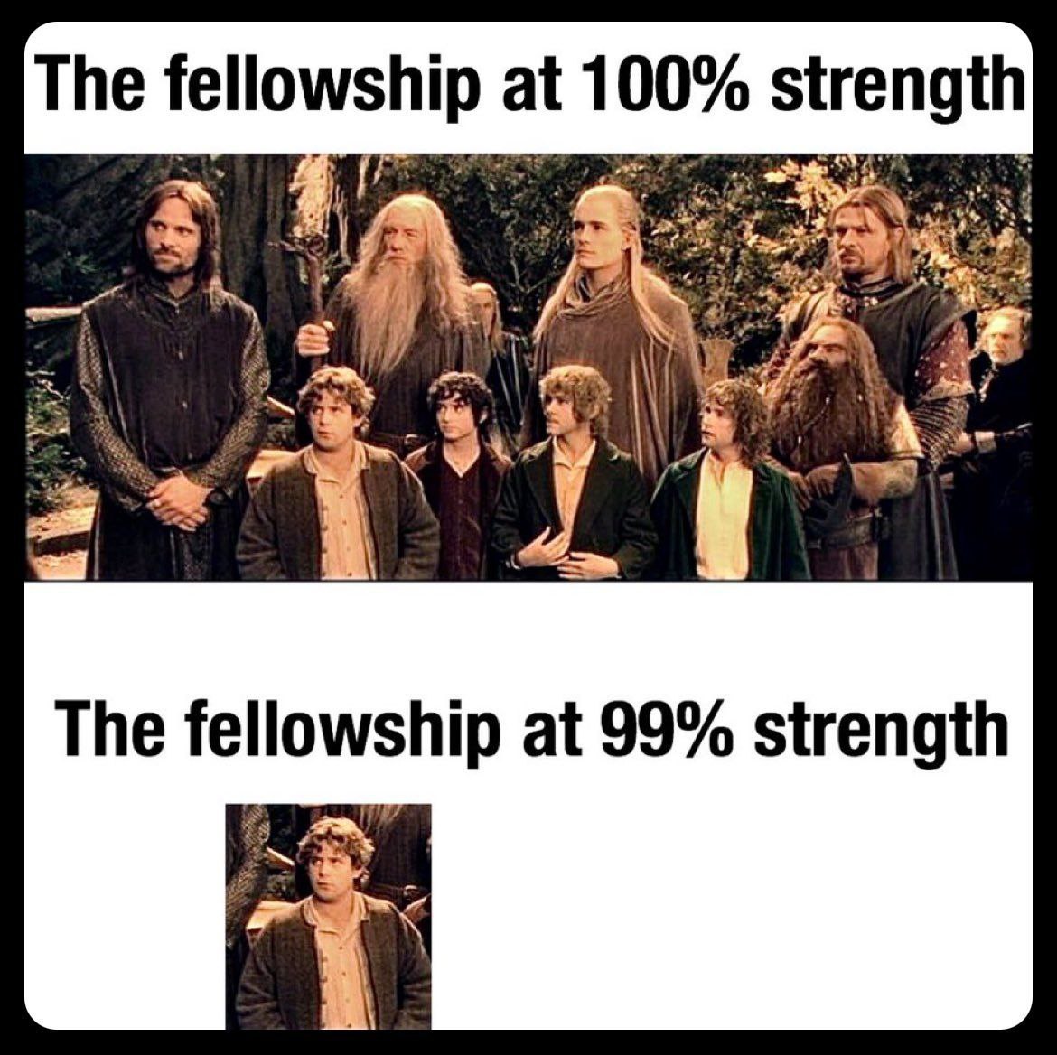 The at 99% strength The