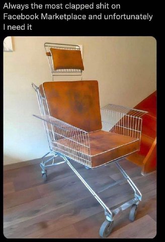 Always the most clapped shit on Facebook Marketplace and unfortunately need it