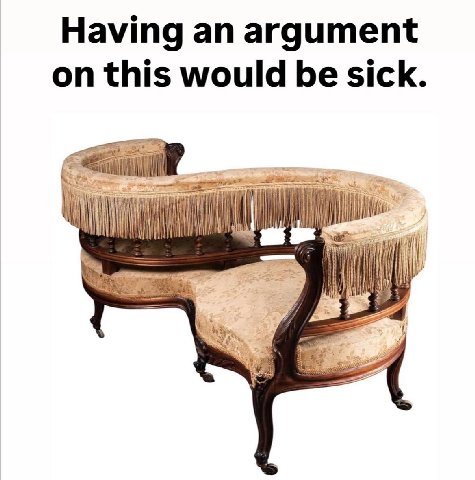 Having argument on this would be sick. у}