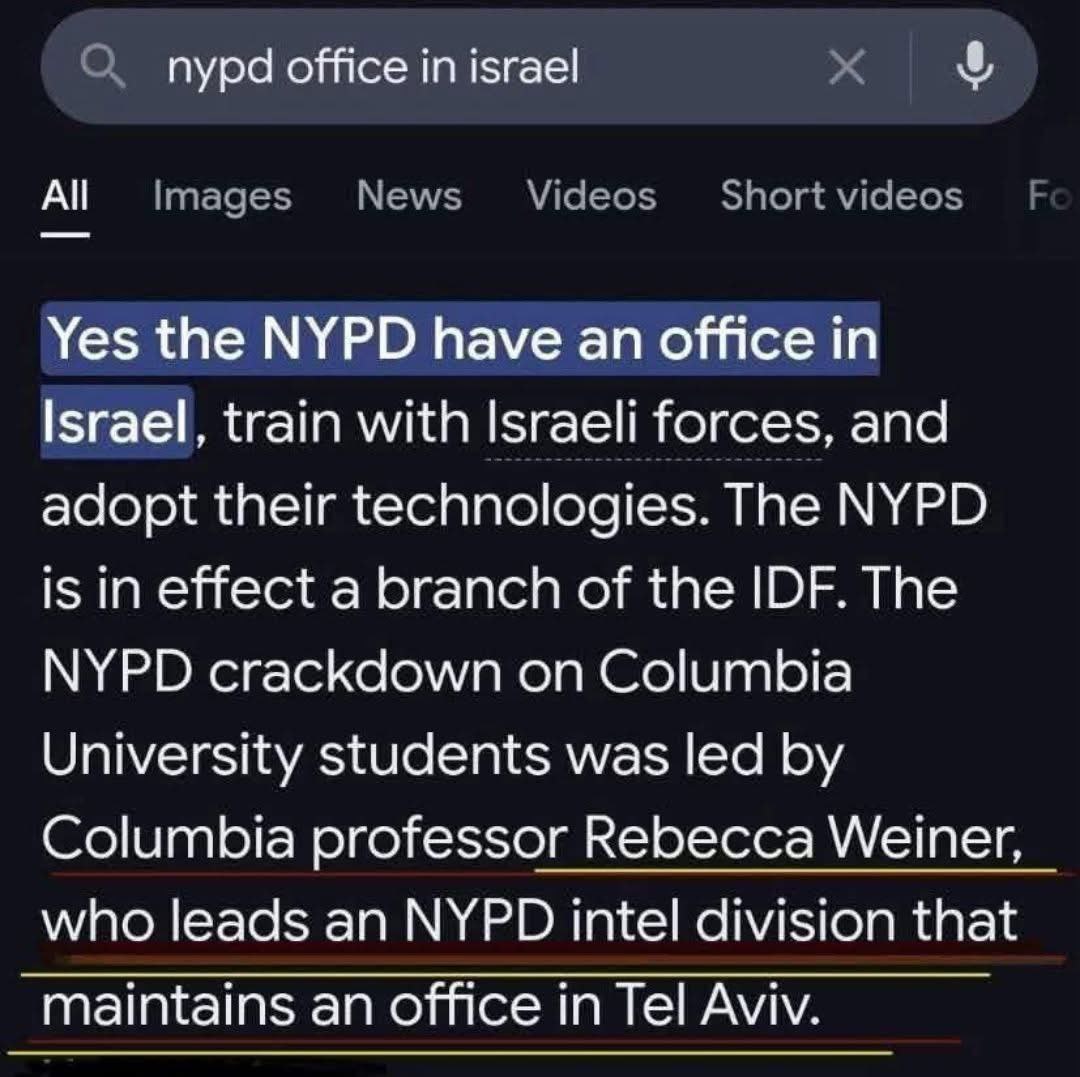 пура office israel Yes the NYPD have an office in Israel, train with Israeli forces, and adopt their technologies. The NYPD is in effect a branch of the IDF. The NYPD crackdown on Columbia University 