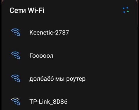 Сети WI-FI Кеепейс-2787 [ooooon долбаеб мы роутер TP-Link_8D86