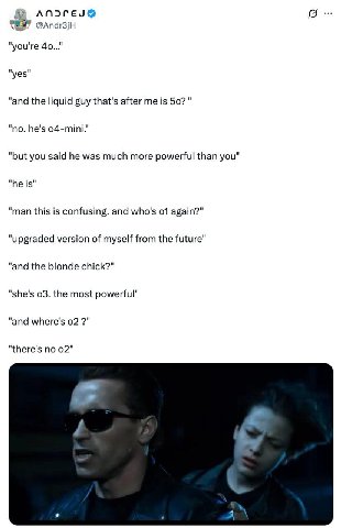 @Andr3jH "you're "yes" "and the liquid guy that's after me is 50? "по. he's 04-mini." "but you said he was much more powerful than you" "he is" "man this is confusing. and who's 01 again?" "upgraded v