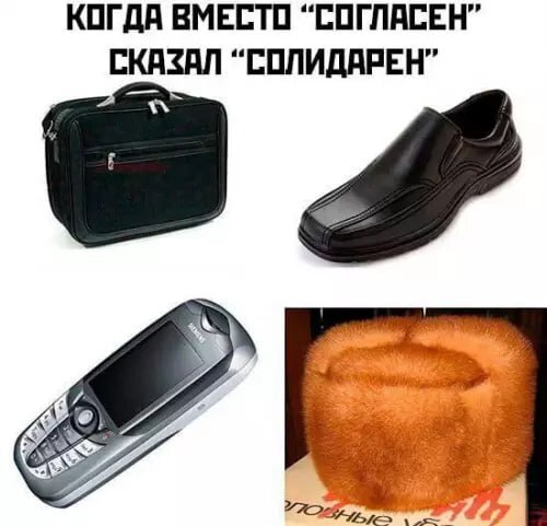 КОГДА ВМЕСТО “СОГЛАСЕН” СКАЗАЛ “СОЛИДАРЕН”
