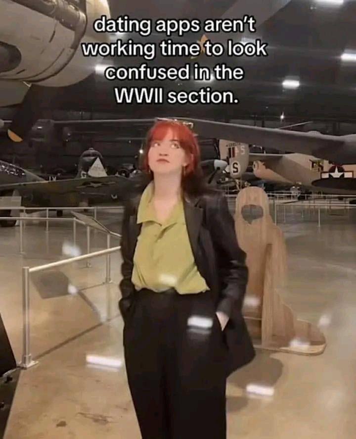 dating apps aren't working time to look “confused in,the section.
