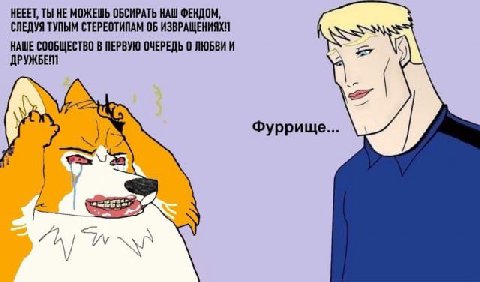 НЕЕЕТ, ТЫ НЕ МОЖЕШЬ ОБСИРАТЬ НАШ ФЕНДОМ, СЛЕДУЯ ТУПЫМ СТЕРЕОТИПАМ ОБ ИЗВРАЩЕНИЯХИ НАШЕ СООБЩЕСТВО В ПЕРВУЮ ОЧЕРЕДЬ 0 ЛЮБВИ И Фуррище...