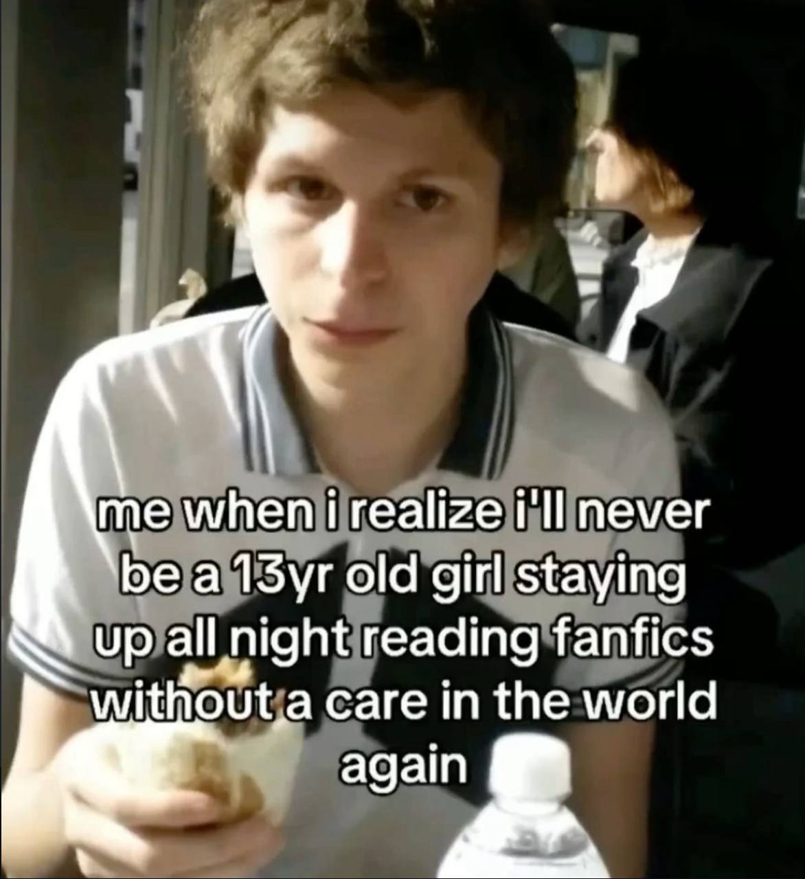 ‚9 me when rll never be a old girl staying Up all night reading fanfics without ‚а саге in the world again