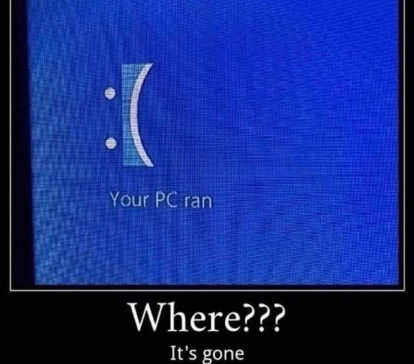 Where??? It's gone