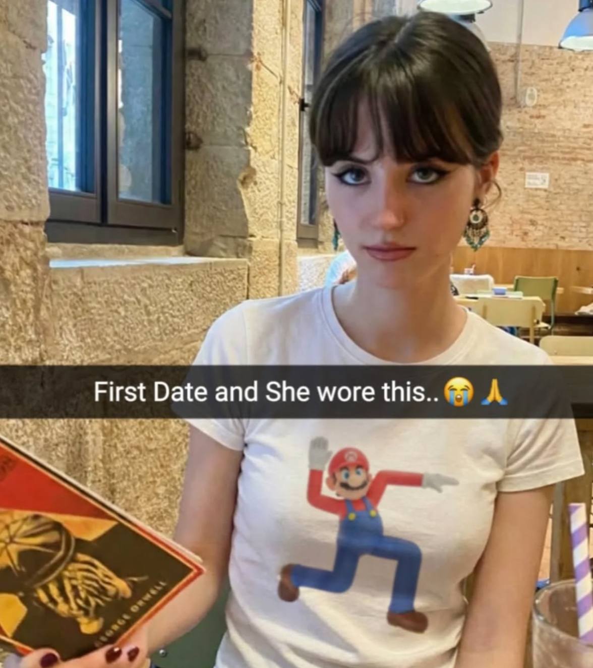 a зая First Date and She wore this..