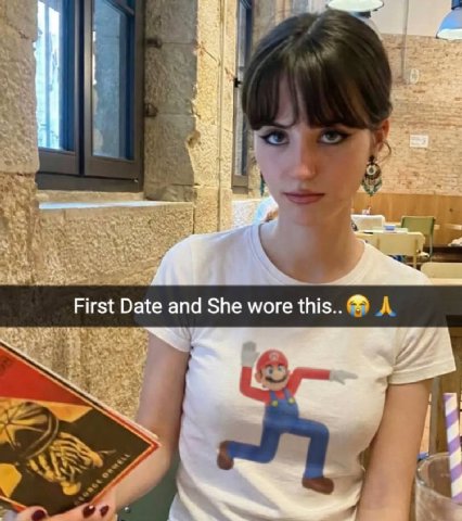 a зая First Date and She wore this..