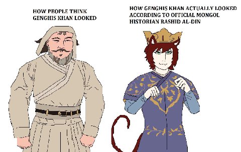 HOW GENGHIS KHAN ACTUALLY LOOKED HOW PEOPLE THINK ACCORDING TO OFFICIAL MONGOL GENGHIS KHAN LOOKED HISTORIAN RASHID AL-DIN ‘3