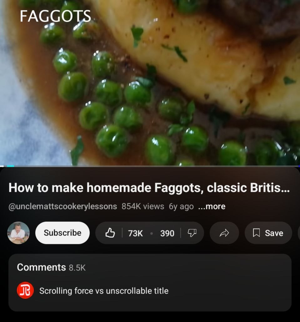 РАССО 9 a! у How to make homemade Faggots, classic Britis... @unclemattscookerylessons views ago ...more A Save Comments Scrolling force unscrollable title