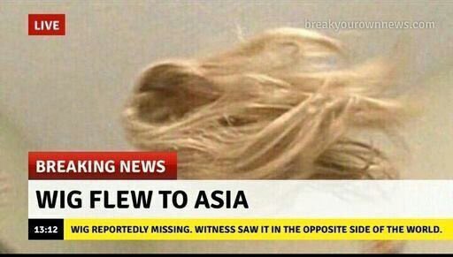 WIG FLEW ТО ASIA 3:22 WIG REPORTEDLY MISSING. WITNESS SAW IT IN THE OPPOSITE SIDE OF THE WORLD.