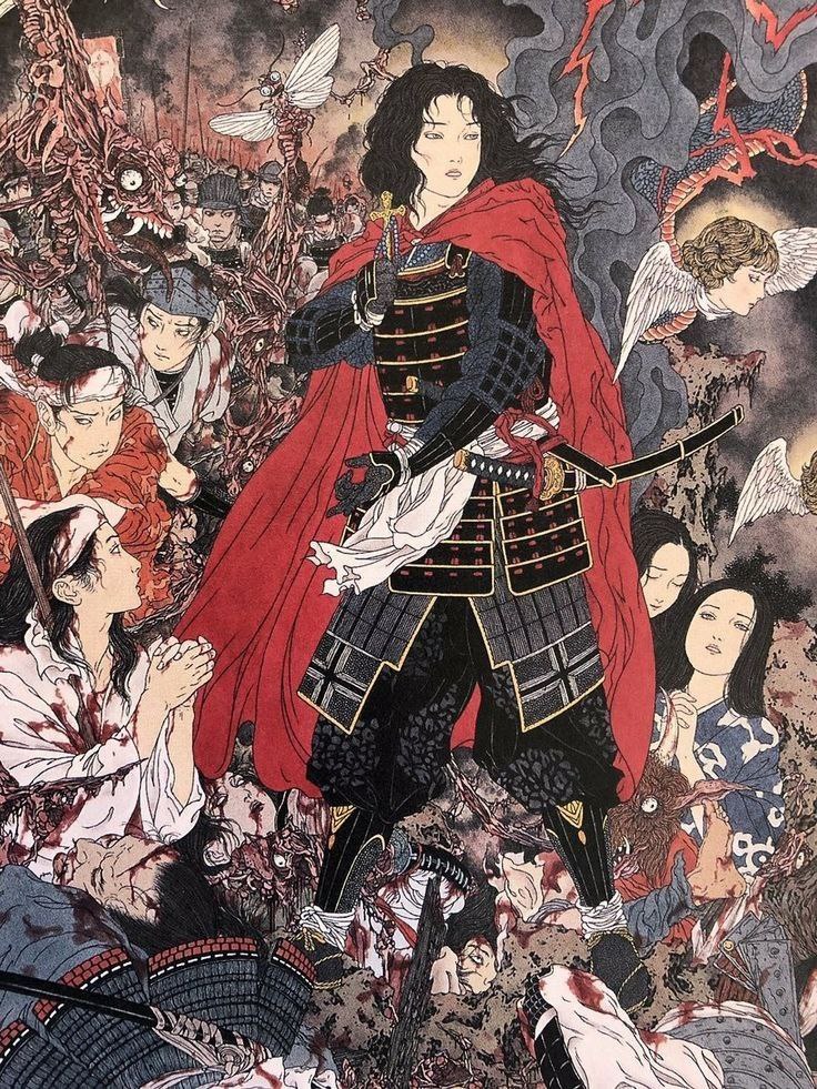 Amakusa Shiro was a catholic ronin that lead a revolution at the ripe age of 16. Sadly, he failed and was killed - together with his men and their families.
