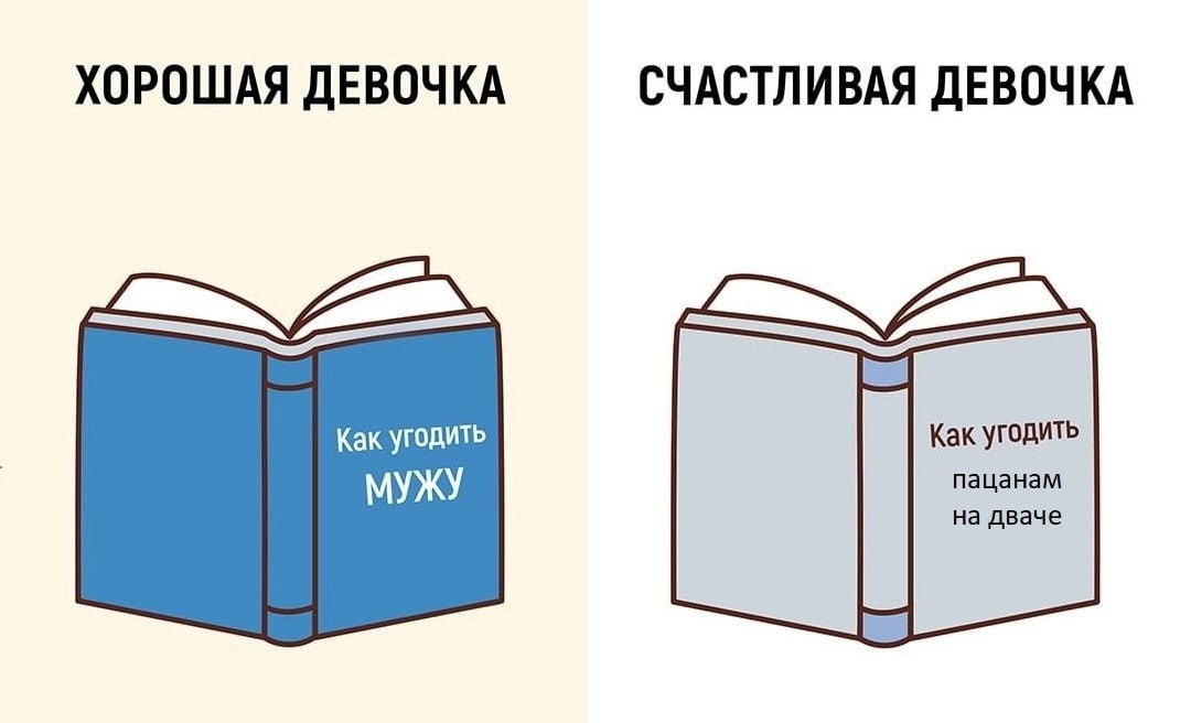 ХОРОШАЯ ДЕВОЧКА СЧАСТЛИВАЯ ДЕВОЧКА Как угодить Как угодить МУЖУ пацанам на дваче