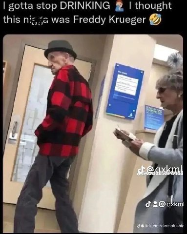 gotta stop DRINKING thought this nis was Freddy Krueger 4° 4