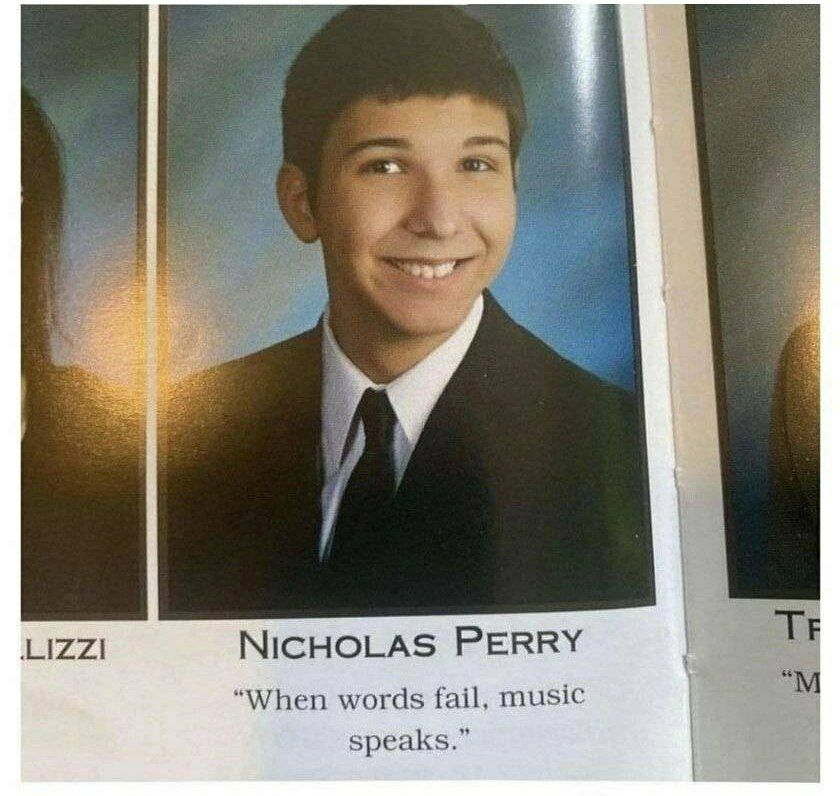 i wonder what respectable profession that young man will choose in the future