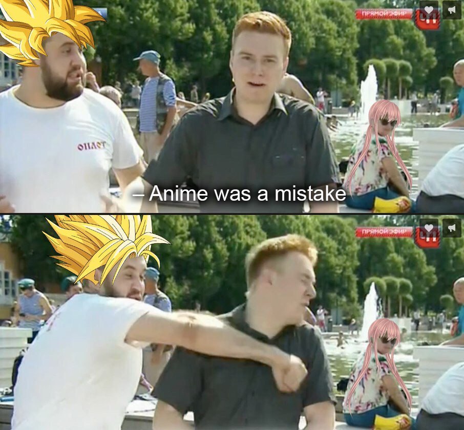 4 Anime was а mistake' 7948 It а в
