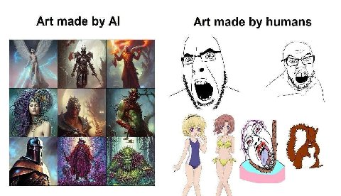Art made Art made humans cae i 2
