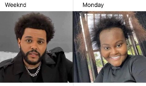 Weeknd Monday