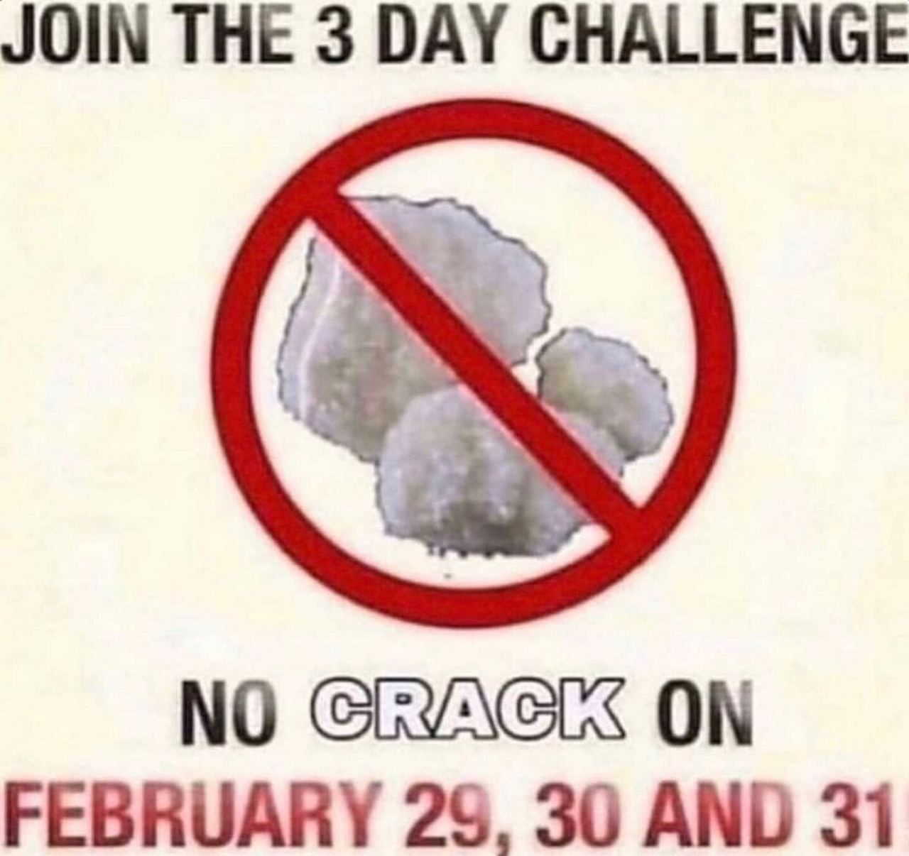 JOIN THE 3 DAY CHALLENGE ON FEBRUARY 29. 30 AND 31