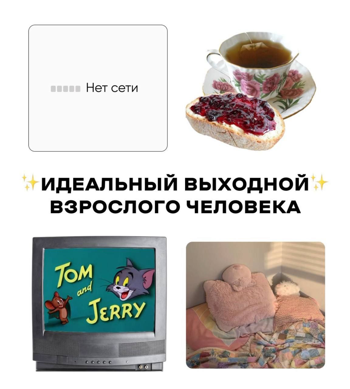 Нет сети ИДЕАЛЬНЫЙ ВЫХОДНОЙ ВЗРОСЛОГО ЧЕЛОВЕКА Tom JERRY