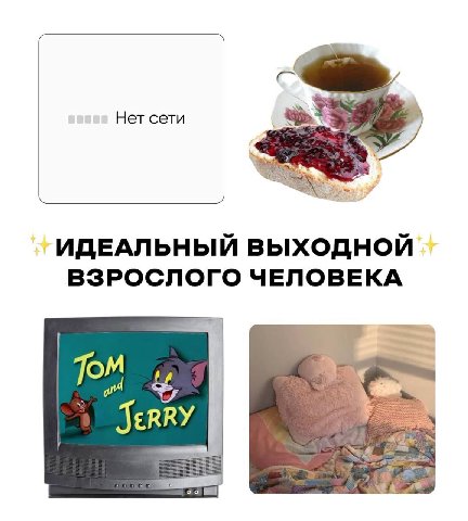 Нет сети ИДЕАЛЬНЫЙ ВЫХОДНОЙ ВЗРОСЛОГО ЧЕЛОВЕКА Tom JERRY