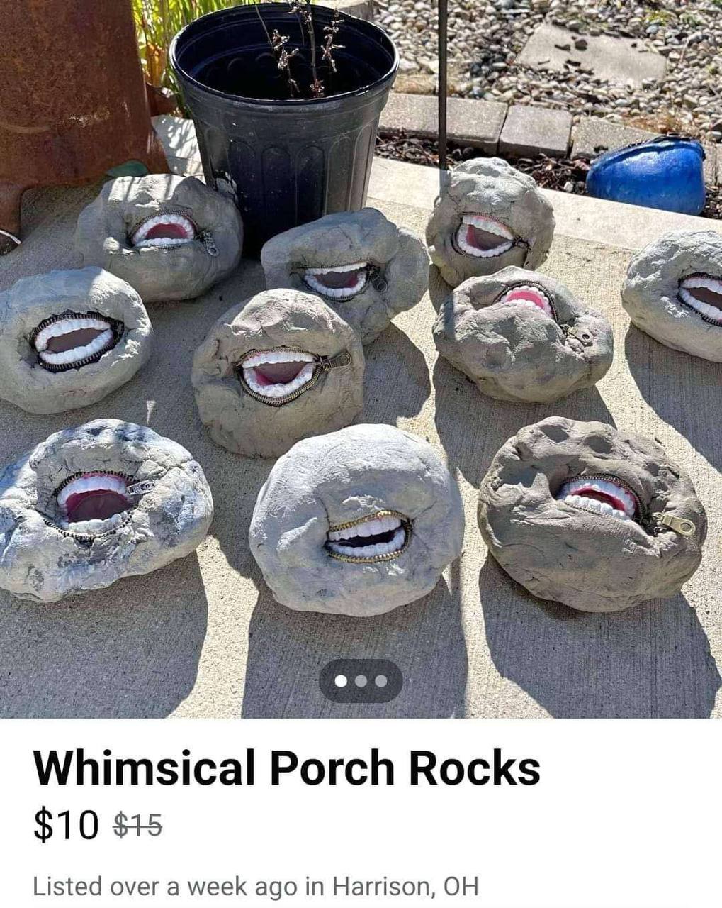 в, Whimsical Porch Rocks $10 $15 Listed over a week ago in Harrison,