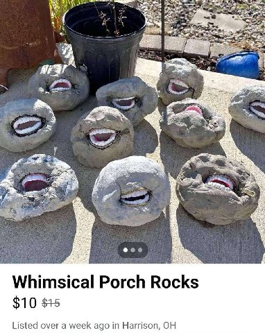в, Whimsical Porch Rocks $10 $15 Listed over a week ago in Harrison,