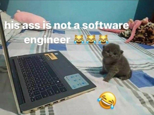his ass is not engineer.