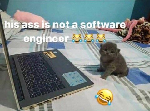 his ass is not engineer.
