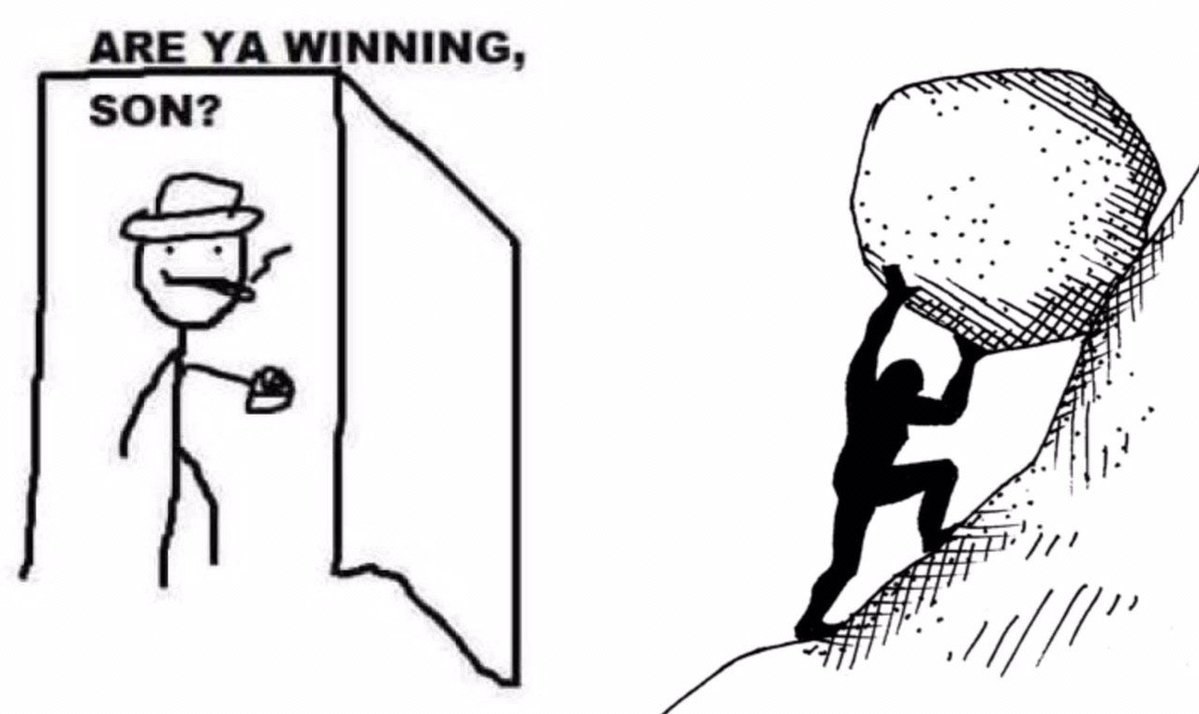 ARE WINNING, SON? а у