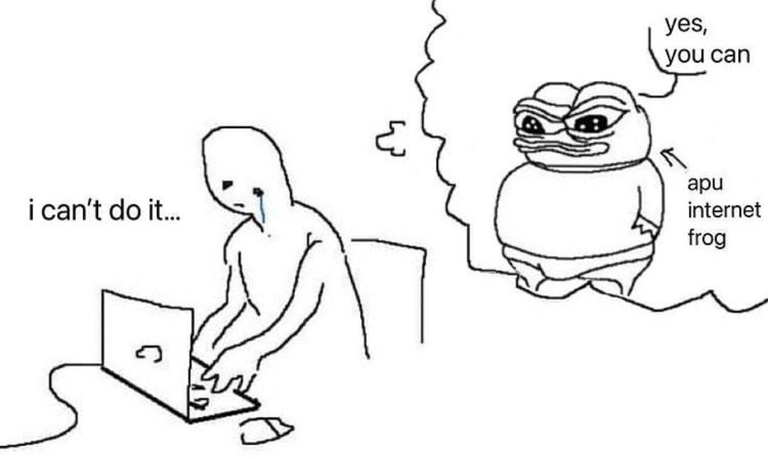 yes, you can i apu it... 5 1 internet frog