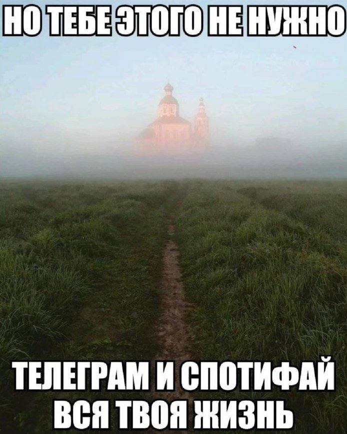 НЕНУЖНО ТЕЛЕГРАМ И СПОТИФАЙ ВСЯ ТВОЯ ЖИЗНЬ