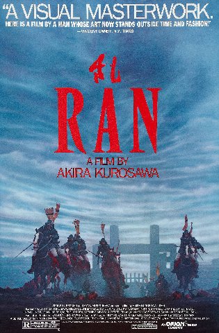 Ран (1985)

Грандиозная театральная постановка, в которой декорациями выступают величественные ландшафты, на фоне которых мельтешат люди, увязшие в перипетиях судьбы, с эпичными батальными сценами, гд